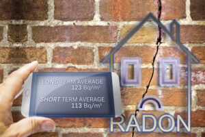 Radon testing for homes